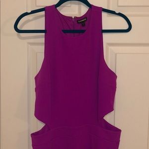express cut out side jumpsuit